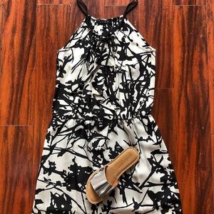 GLAM Silk Patterned Dress